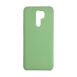 Capa de Silicone para Xiaomi Redmi 9 Verde Capa de Silicone para Xiaomi Redmi 9 Verde